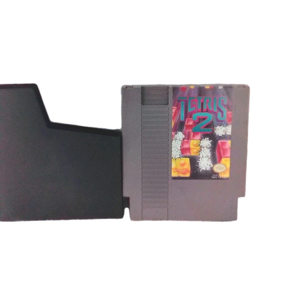 Tetris 2 Game Cartridge Sleeve Original Nintendo Entertainment System 1985 NES